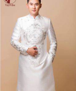 Áo dài nam chú rể